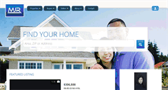 Desktop Screenshot of mjrrealestate.com